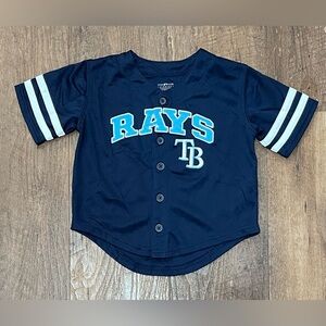 Genuine Merchandise Tampa Bay Ray MLB baseball jersey toddler 2T